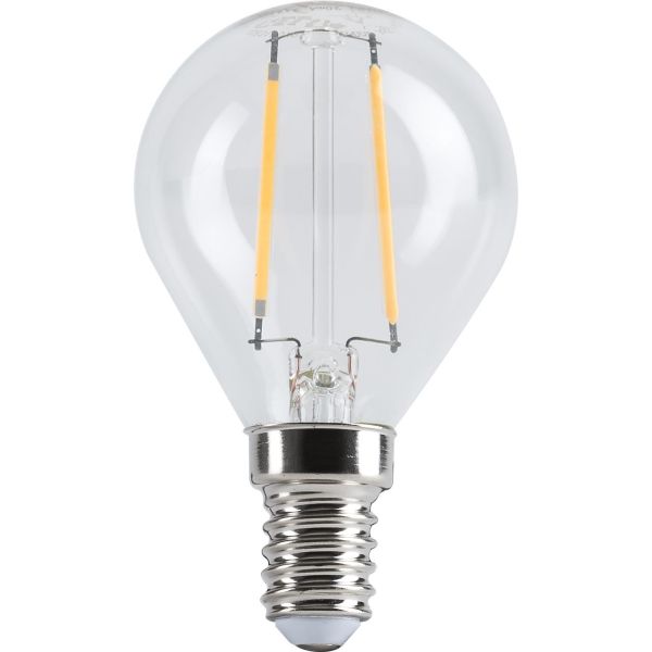 LED-lampa Gelia Retro E14-sockel, 2-pack E14-sockel
