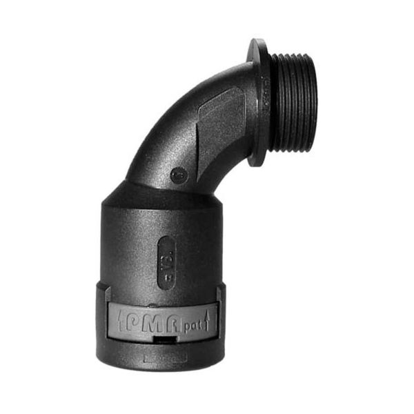 Kulmaliitin Rutab 1470133 Kulma 90°, polyamidi 6 17 mm, M25x1,5