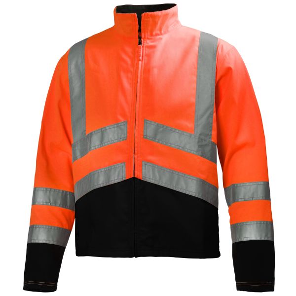 Jacka Helly Hansen Workwear Alta 76196-269 varsel, orange/svart XS