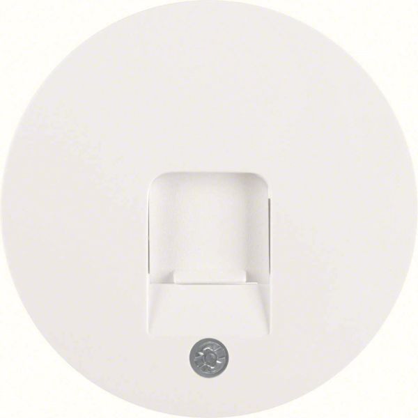 Midtbrikke Hager 11702089 for R.1, R.3 og R.C Hvit, 1 modul