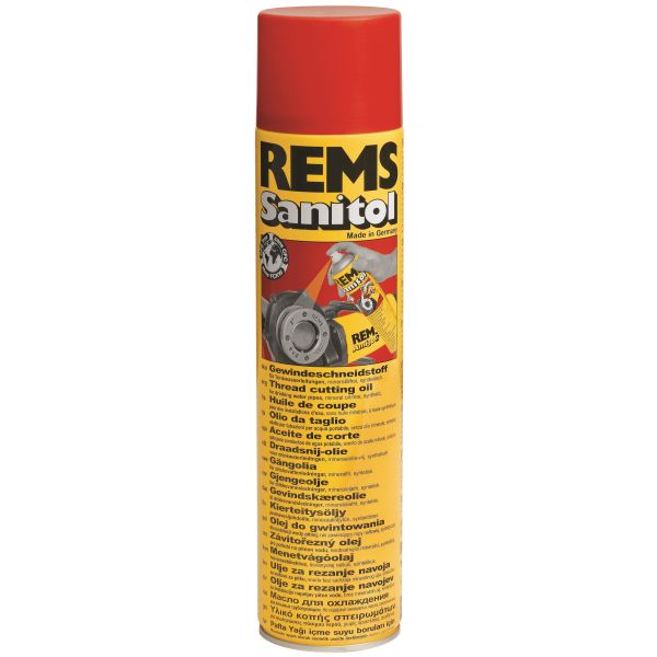 Gängolja REMS Sanitol syntetisk 500 ml, sprutflaska