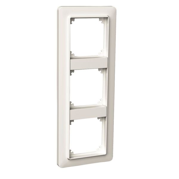 Kehys Schneider Electric Exxact Basic upotettu/pinta-asennus 3-paikkainen