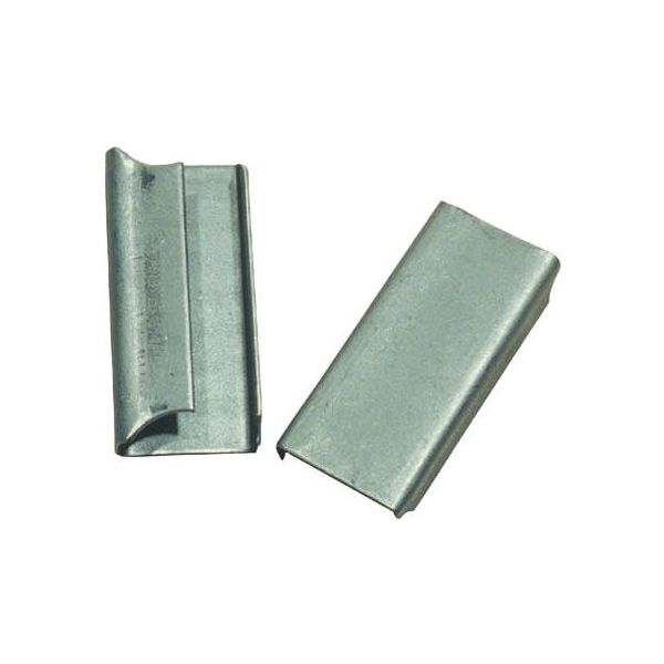 Metal lås Signode 400 AV til låsetang H-34, 2000-pak Til 13 mm plastremme
