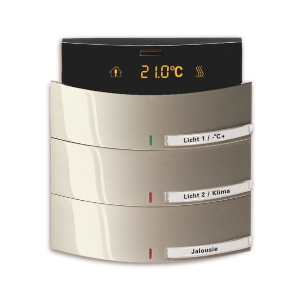 Romtermostat ABB Busch-triton 6320-0-0056 3-polet Lakkert, matt, champagne