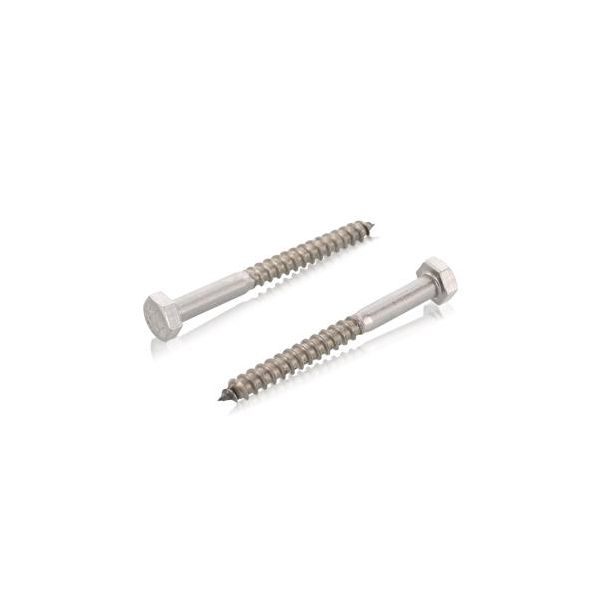 Franske skruer Schäfer & Peters 05714650 6 mm, T6S A4, DIN 571 6 x 50 mm, pakke med 200