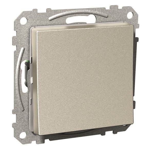 Strømbryter Schneider Electric Exxact 250 V, firkantet vippe Trapp/1-polet