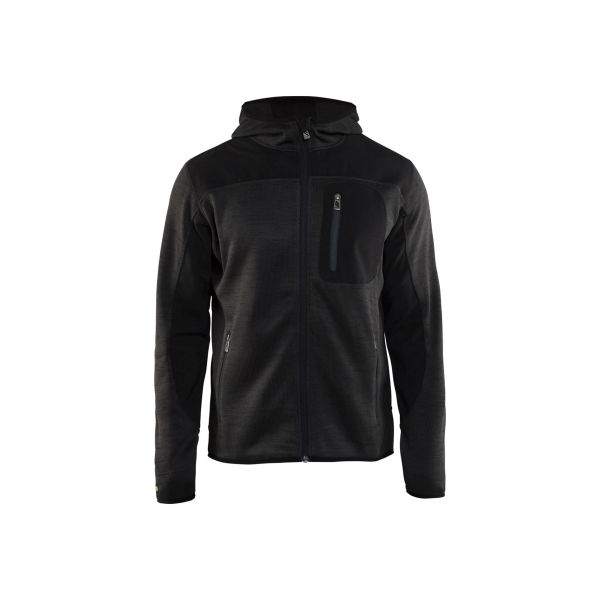 Takki Blåkläder 493021179799XXXL Antrasiittiharmaa/musta, neulosta Antrasiitinharmaa/Musta XXXL