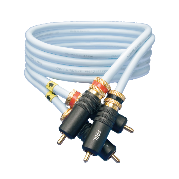 Lydkabler SUPRA 1001900099 75 cm , PPSL RCA stik Blå