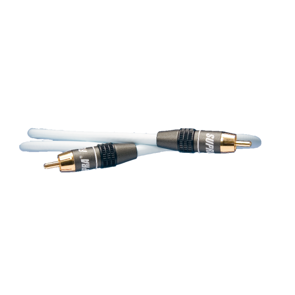 Billedkabler SUPRA 1001904695 Cinch, analog med RCA-stik 15 m