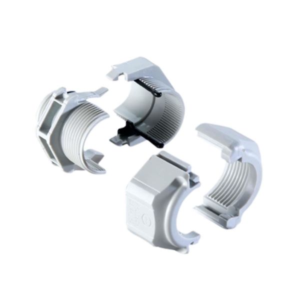 Ruuvattava liitin Rutab 1457291 M20 x 10 mm Musta