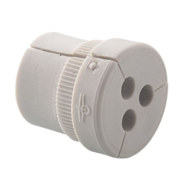 Insats Rutab 1457313 delbar, grå 3 mm, 3 kablar