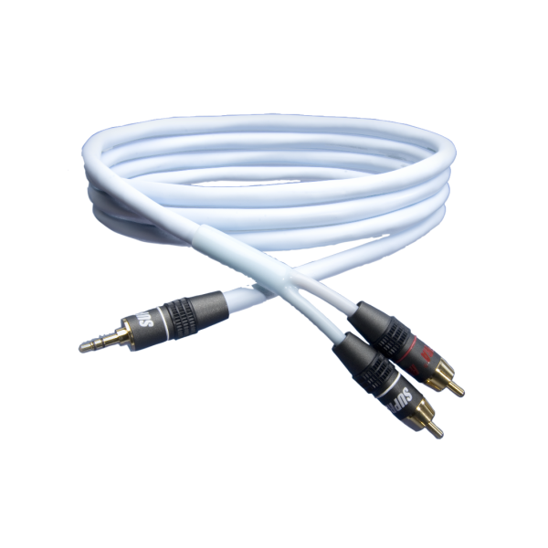 Ljudkablage SUPRA 1001900768 hane/hane, för stereo 4 m