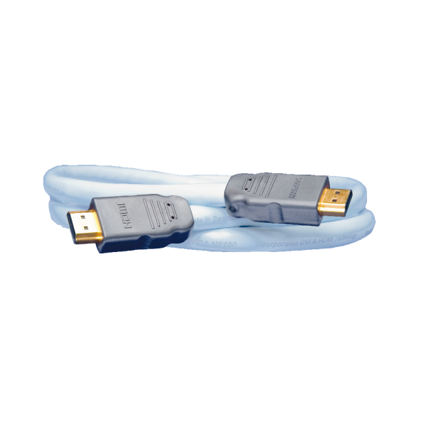 Patch ledning SUPRA 1001100583 2 x HDMI, støbte stik 6 m