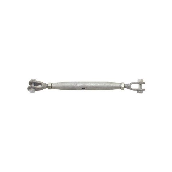 Vantskrue Gunnebo A401516 kløft-kløft, galvaniseret M16 gevind, 1.2T