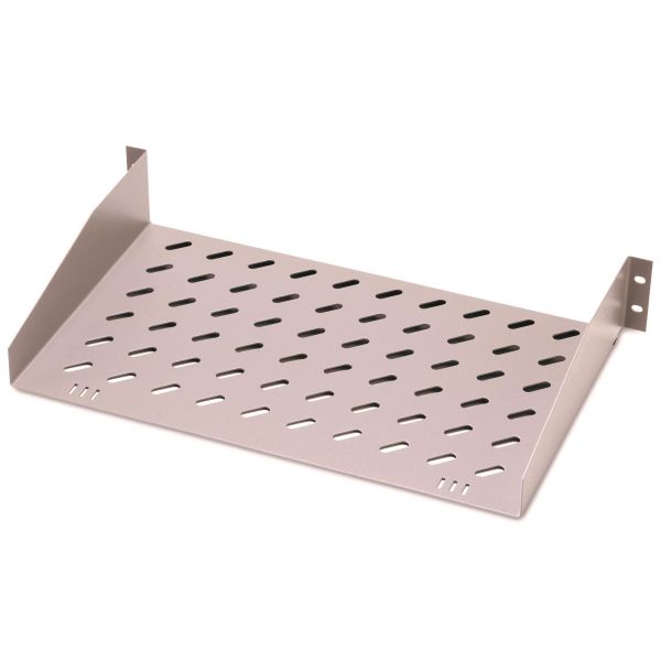Hylleplate Eurolan 60A-02-40-08GY 485 x 44 mm, lysegrå Dybde: 400 mm