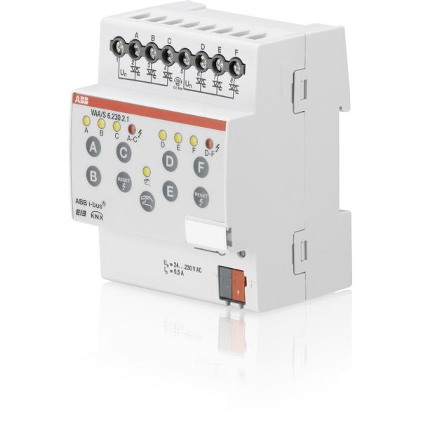 Varmeaktuator ABB 2CDG110117R0011 230V AC 6 utganger