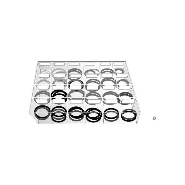 Rækkevidde af sporringe Tilka 80164 SGH111, 8-30 mm 