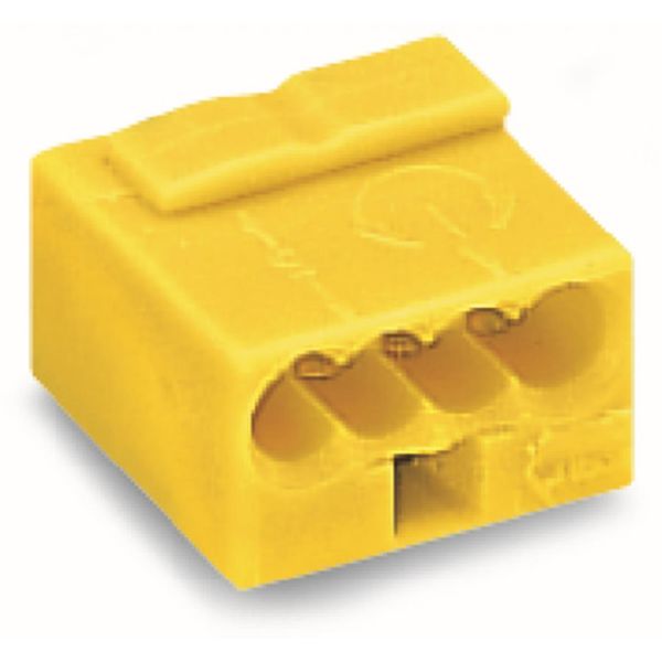 Klemme Wago 243-504 7 x 10 x 10 mm, 100-pakning Gul