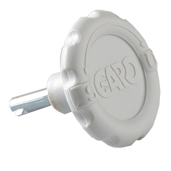 Rattnøkkel Garo RN med låsefjær, for målerskap 