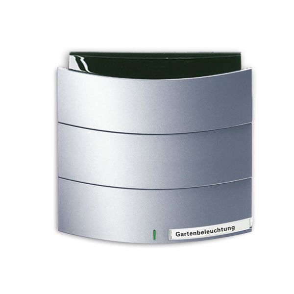 Painike ABB Busch-triton 6320-0-0008 Infrapuna, 1-napainen KNX Maalattu, matta, alumiini