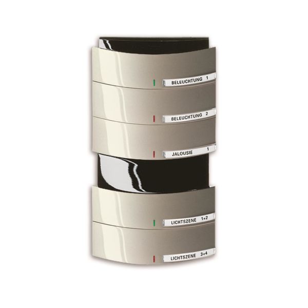 Trykknapp ABB Busch-triton 6320-0-0036 IR, 5-polet KNX Champagne