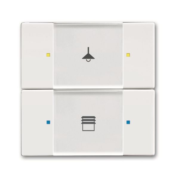 Painike ABB Impressivo 6116-0-0209 4 ohjauspistettä valkoinen