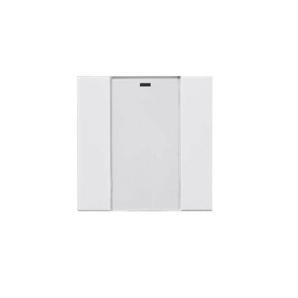 Trykknapp ABB Impressivo 6731-84-500 1-polet, trådløs Hvit