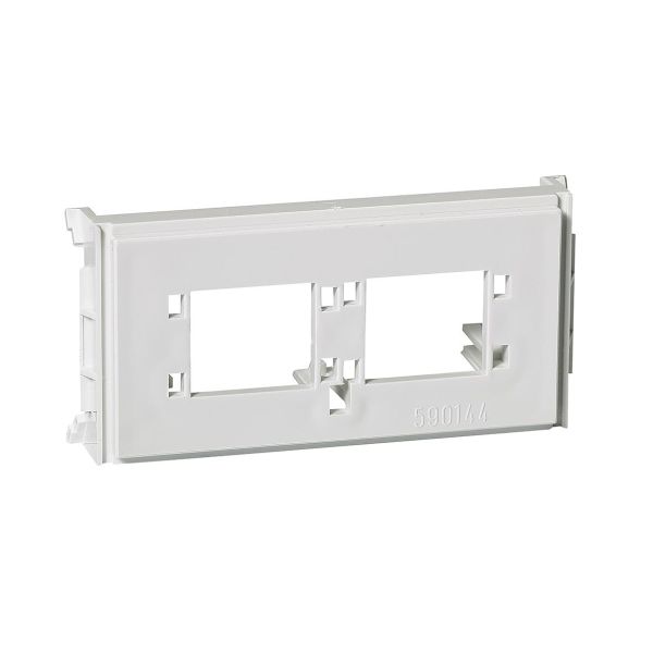 Monteringsbrikke Schneider Electric 5971729 for modulærjack, 1 modul 2 koblinger