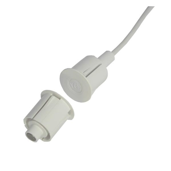 Høj sikkerhedskontakt Alarmtech MC 370-S31 1 åbningsstik, indbygget 2 m kabel