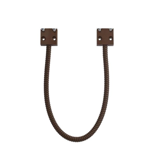 Ylivientisuoja Alarmtech DL 8-40 B 400 x 8 mm, mukana 4 ruuvia Ruskea