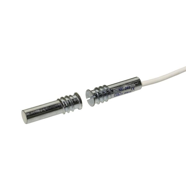 Magnetkontakt Alarmtech MC 246-6 1 vekslingskontakt 5 m kabel