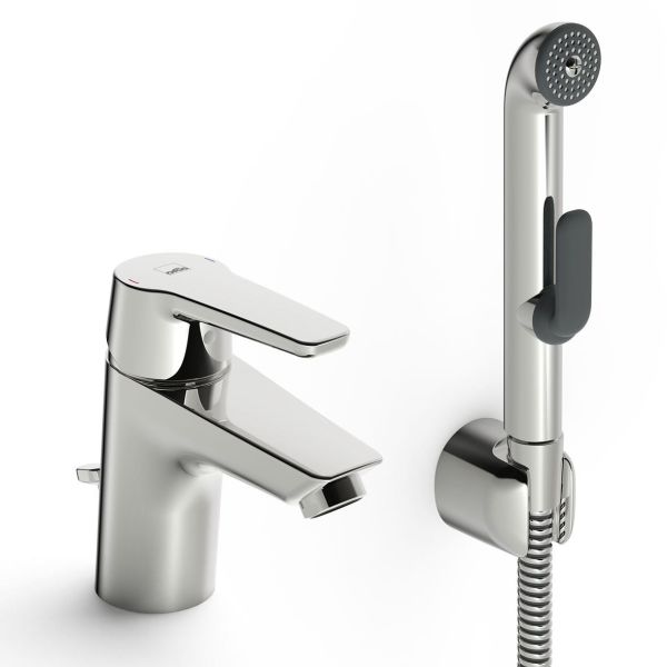 Håndvaskarmatur Oras Saga med håndbruser 