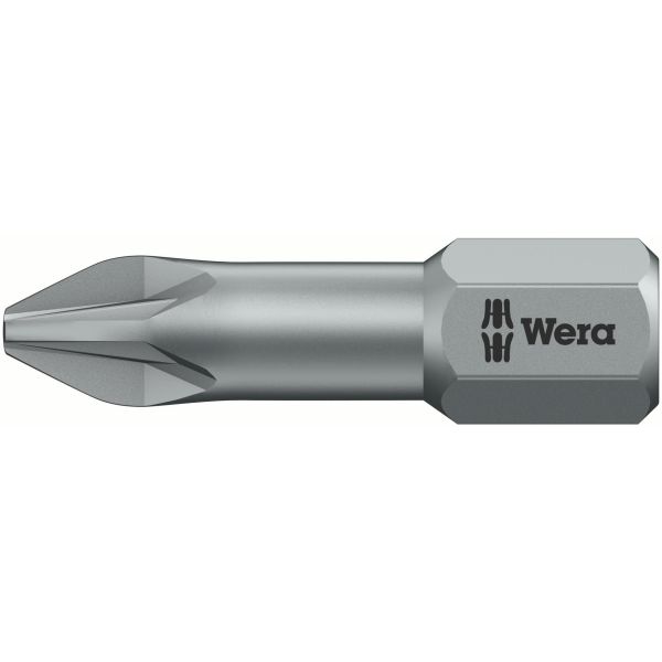 Bits Wera 855/1 TZ/Z 25 mm, 1/4" sekskantfeste Størrelse 2