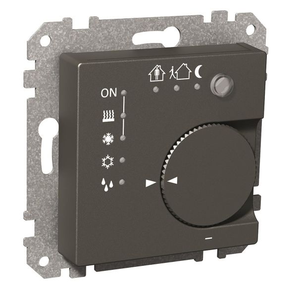 Romregulator Schneider Electric Exxact KNX  Antrasitt