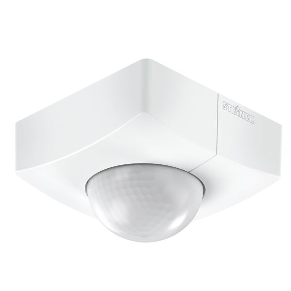 Bevægelsesføleren Steinel 10539 0-180°, 2-10000 lx, IP54 Firkant