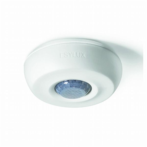 Bevægelsesføleren ESYLUX PD-360/8 Basic 360°, 10 A, Ø8 m 