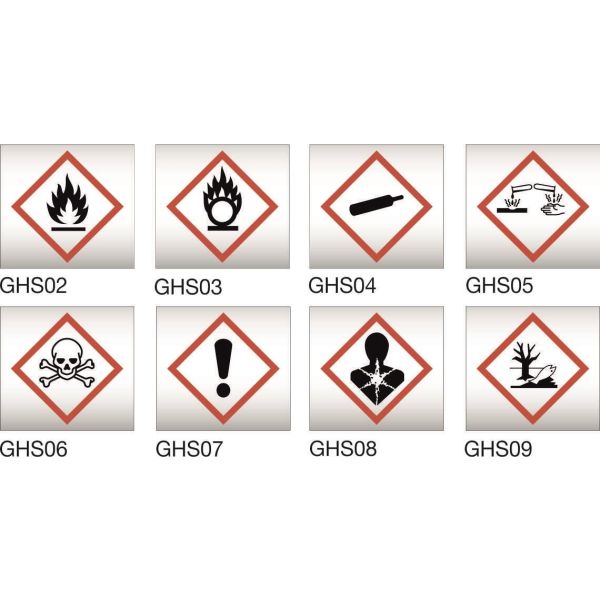 rørmærkning Systemtext 334004 selvklæbende 40 mm, 5 m