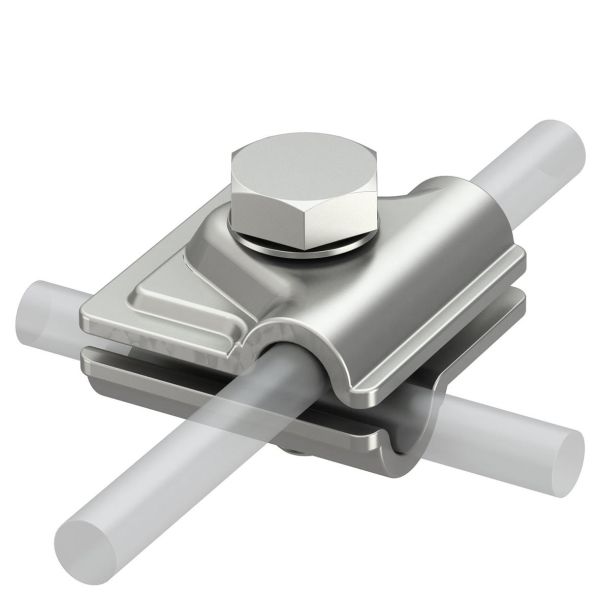 Kopplingsklämma Obo Bettermann 5311551 för runda ledare Ø8-10 mm Obehandlad