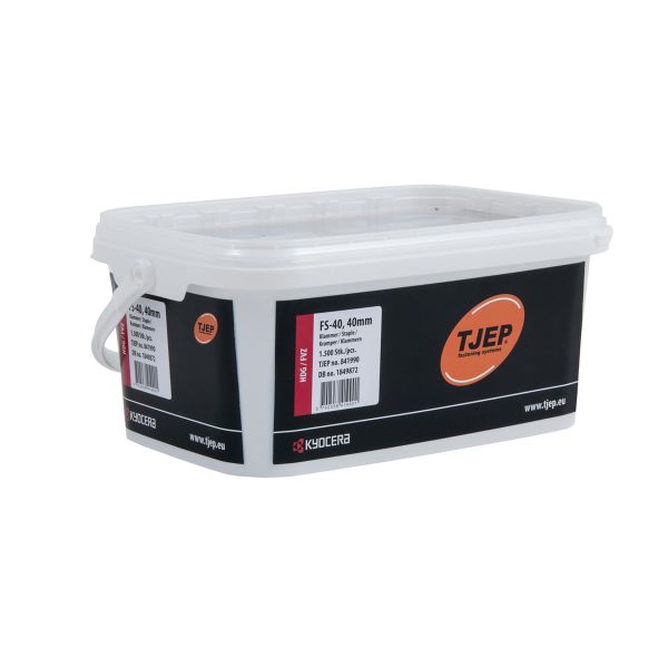 Hæfteklamme TJEP 841988 FS-40 FZV, pakke med 1500 3,15 x 33 mm