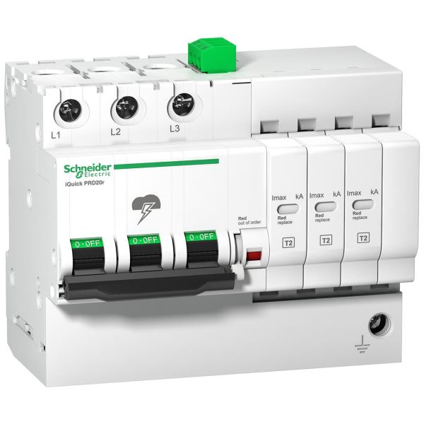 Overspenningsvern Schneider Electric A9L16299 integrert fraskiller 400 V, 1.2 kW