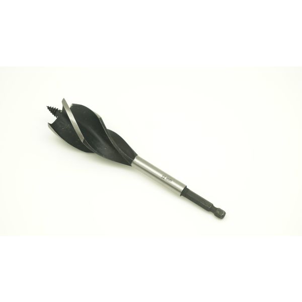 Träborr Ironside 201111 4 skär, 1/4" sexkant, 159 mm Ø12 mm