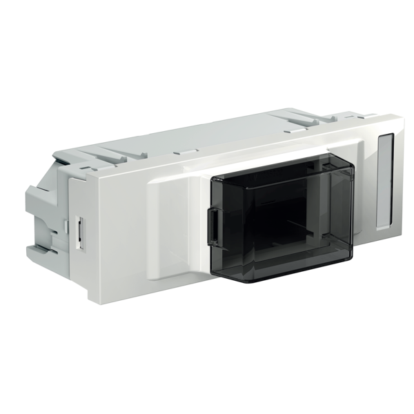 DIN-kotelo Schneider Electric INS68104 2 yksikköä valkoinen