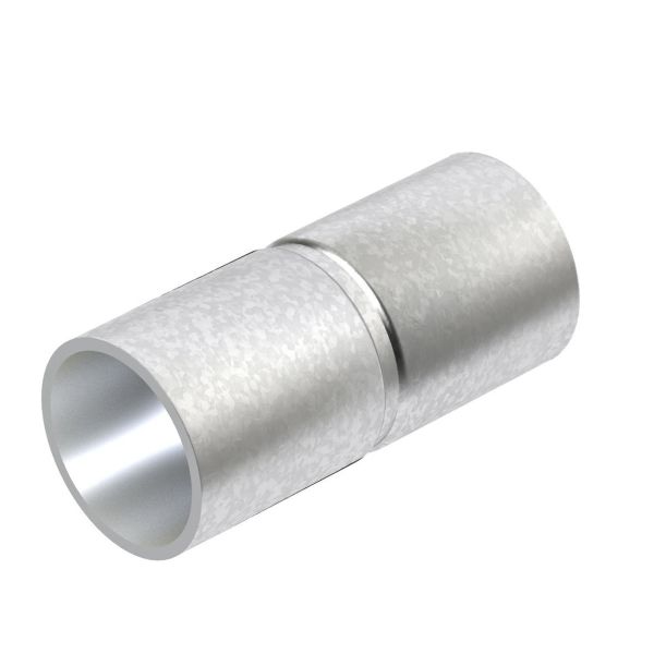 Liitosholkki Obo Bettermann 2046624 kuumasinkitty, kierteetön Ø40 mm