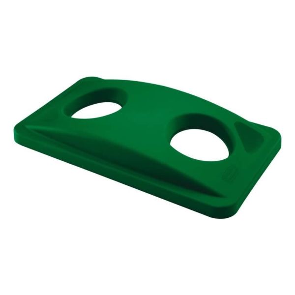 Låg Rubbermaid FG269288GRN til flasker, grøn 
