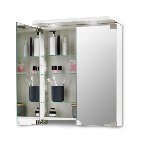 Spegeldörr Gårö Plåtprodukter Diamant 239 x 655 mm,  vänster/höger 