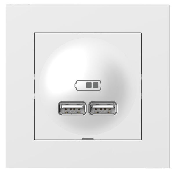 Latausliitäntä Elko Plus 2 x USB A, 2,1 A 