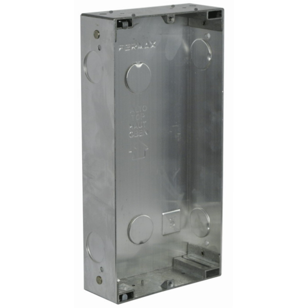 Innfellingsboks Axema 3-8858 aluminium, for Skyline portapparat 3,5 moduler