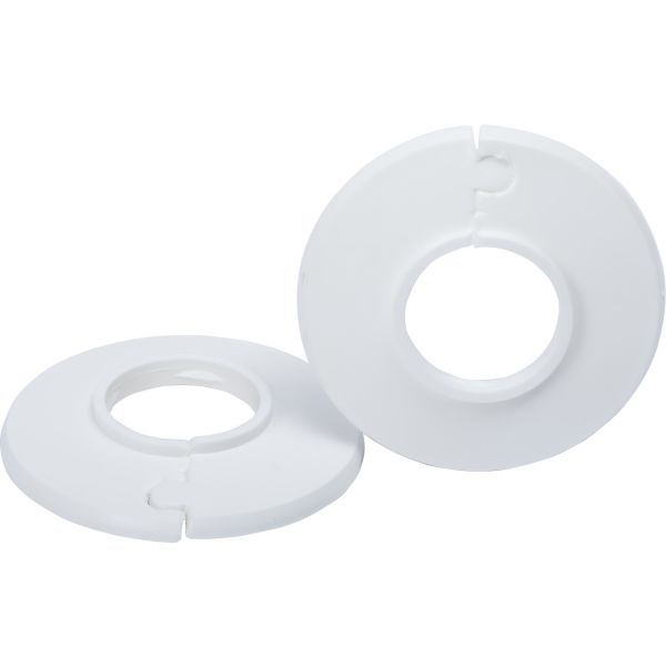 Täckbricka Gelia Fux 3016039082 vit, 2-pack 28 mm