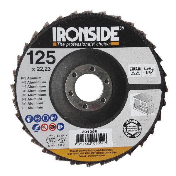 Lamelrondel Ironside 201350 aluminium Z40