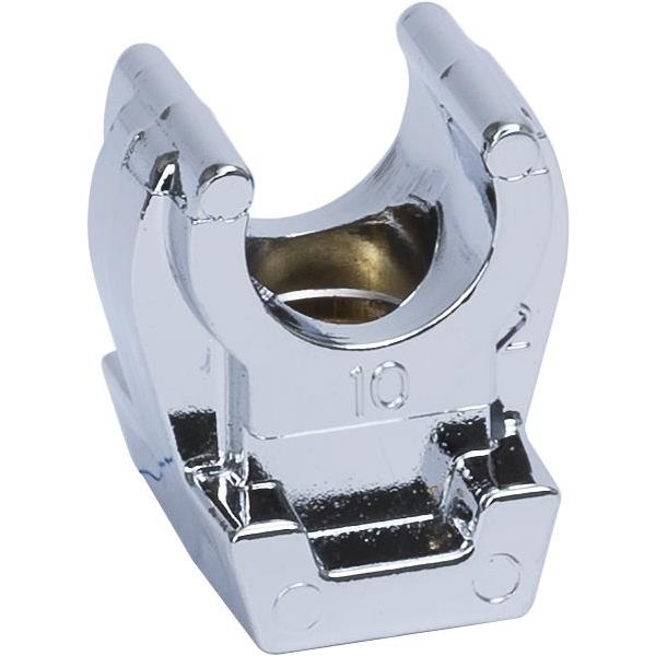 Putken kiristin Gelia 3000500742 muovia, 4 kpl/pakkaus 12 mm, kromi